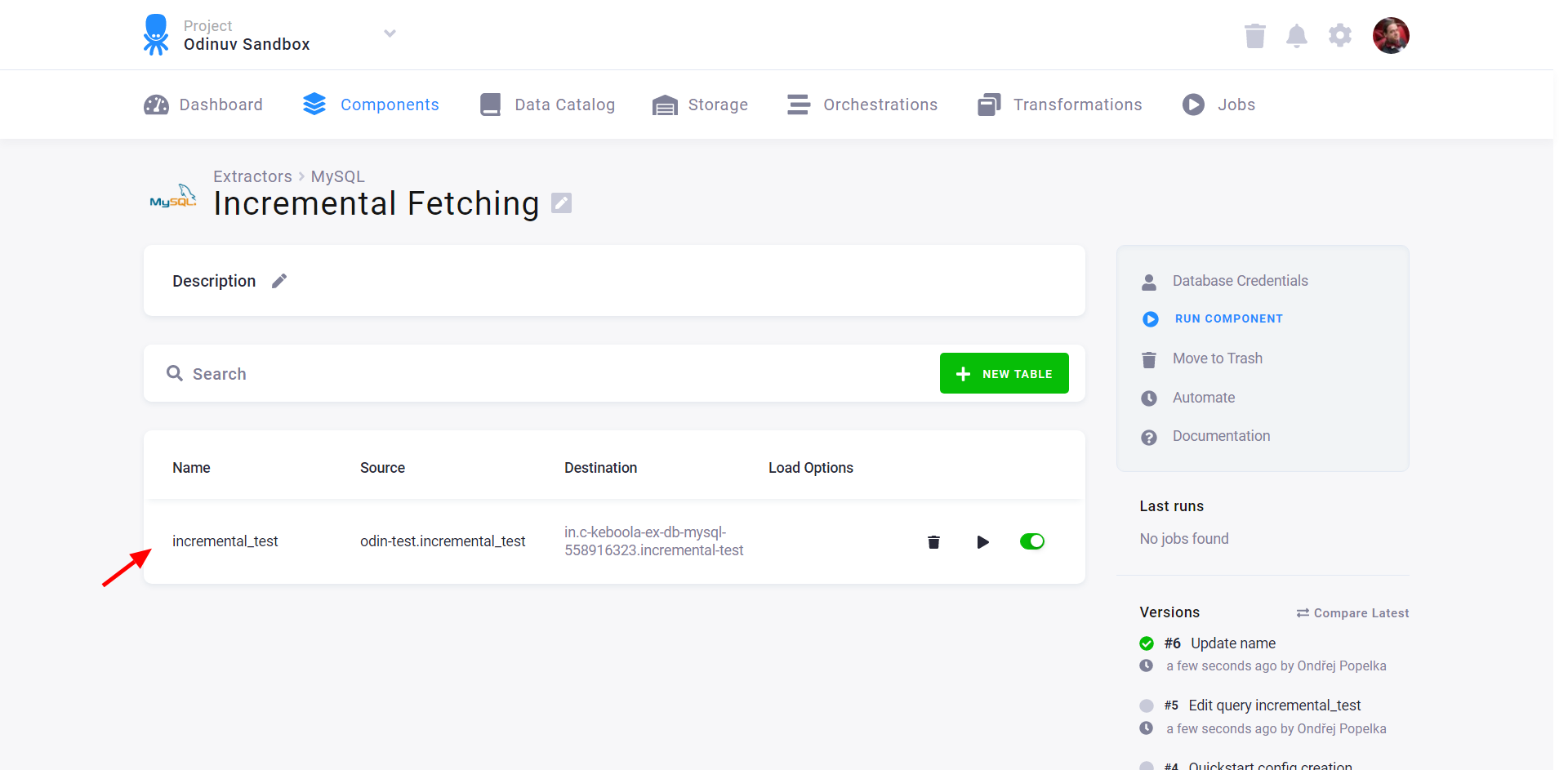 Screenshot - Configuration Detail